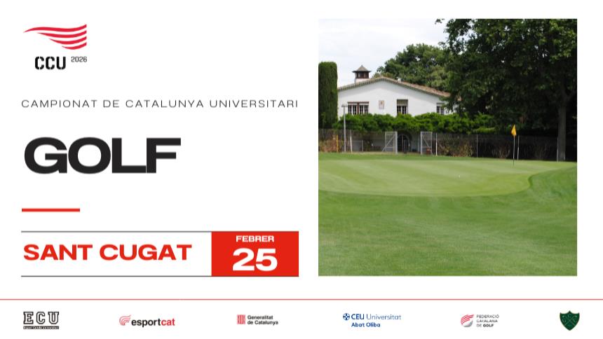 Inscripcions obertes per al CCU de Golf 2026 a Golf Sant Cugat!